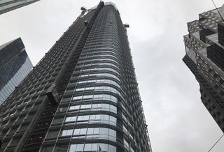 Last Beam Placed On Salesforce Tower