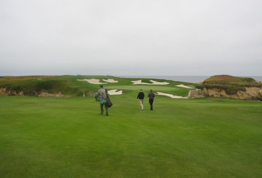 Cypress Point Golf Course, walk to the 16th hole