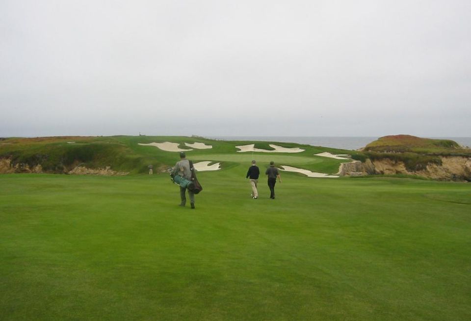 Cypress Point Golf Course, walk to the 16th hole