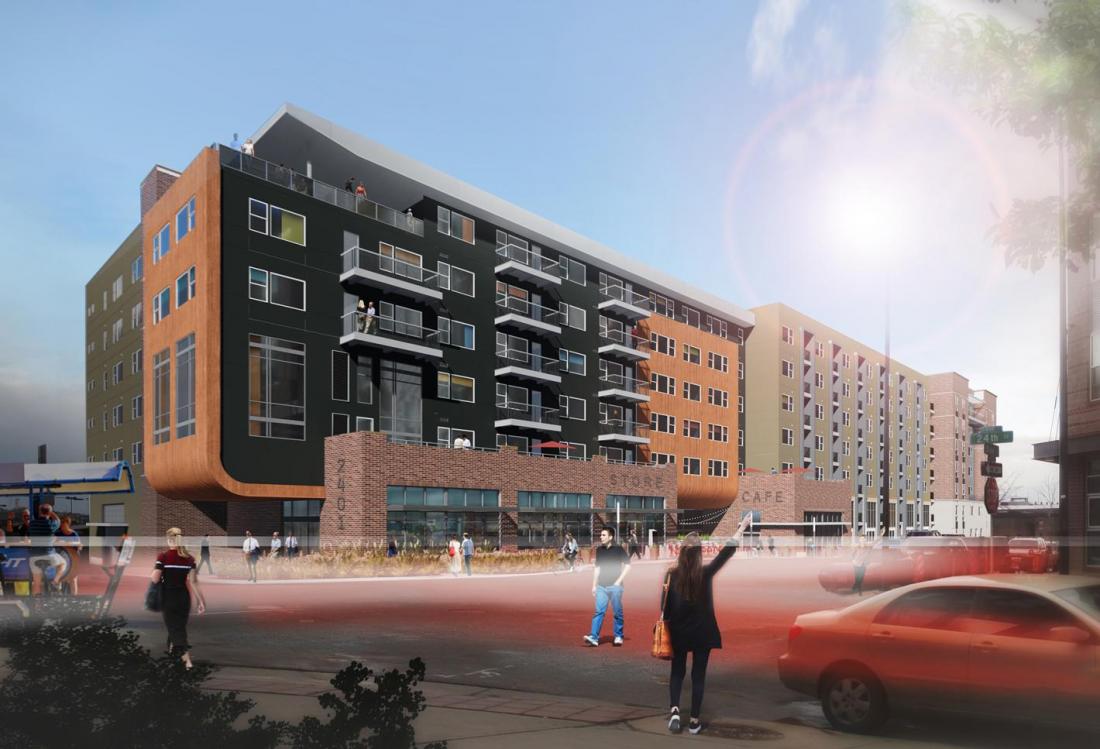 How A Denver Multifamily Development Blurs The Line Between Public And Residential Space