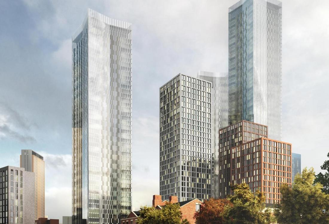 DeTrafford's plans for Great Jackson Street Manchester 2017