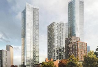 DeTrafford's plans for Great Jackson Street Manchester 2017