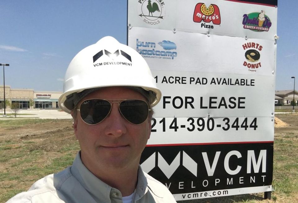 Vaughn Miller at Teal crossing shopping center in Frisco