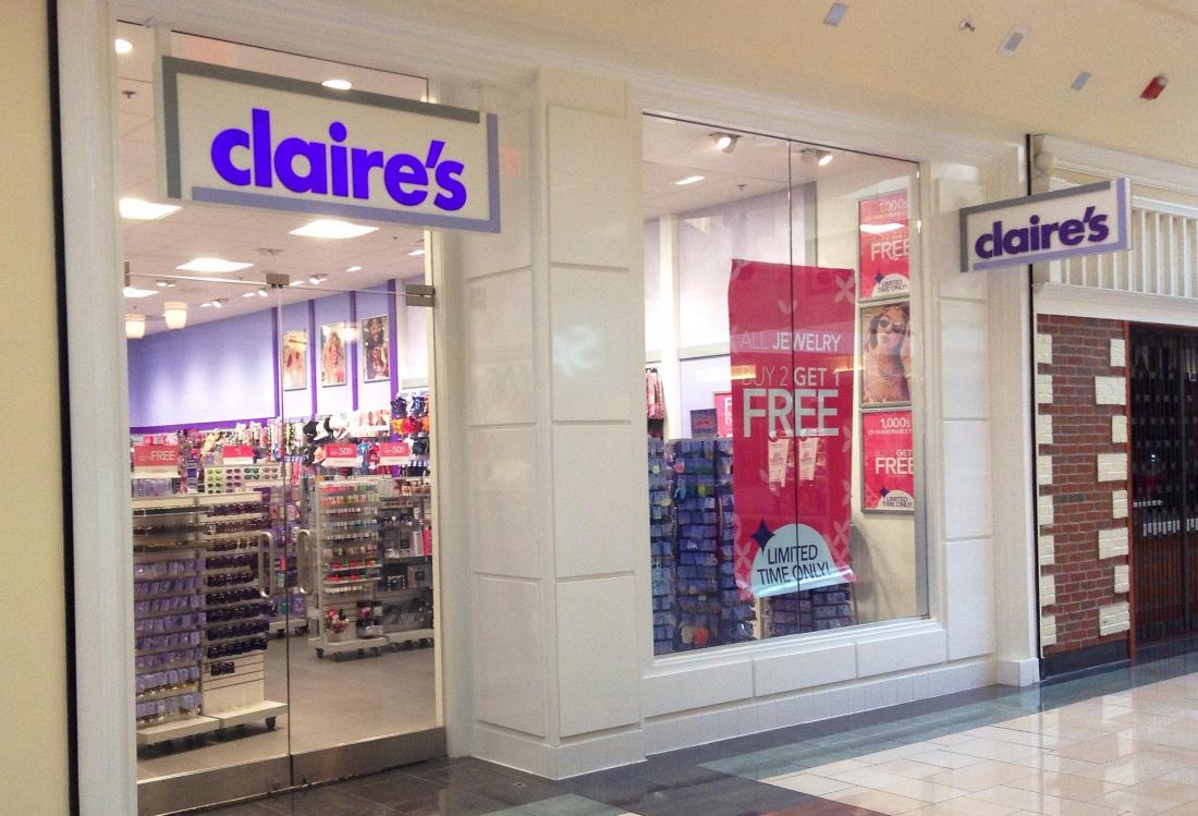Claire’s Nears Bankruptcy, Reshuffles Stores Away From Malls
