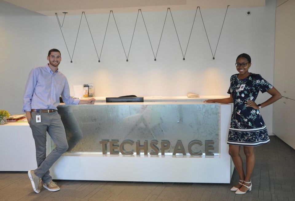 Robert Spoden, Leena Mena, TechSpace Houston