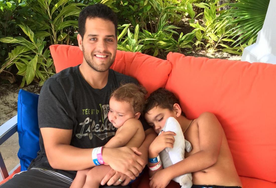 Scott Everett co-founder and principal of S2 Capital with his sons