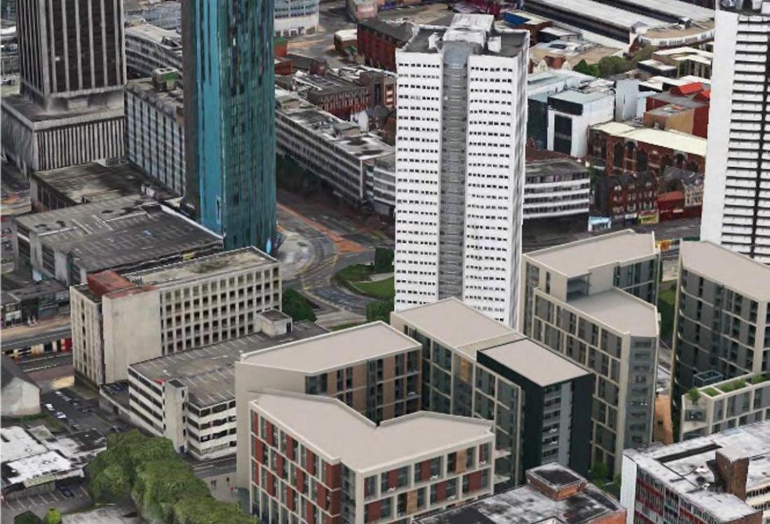 High Street Group's plans for Holloway Head, Birmoingham residential April 2018