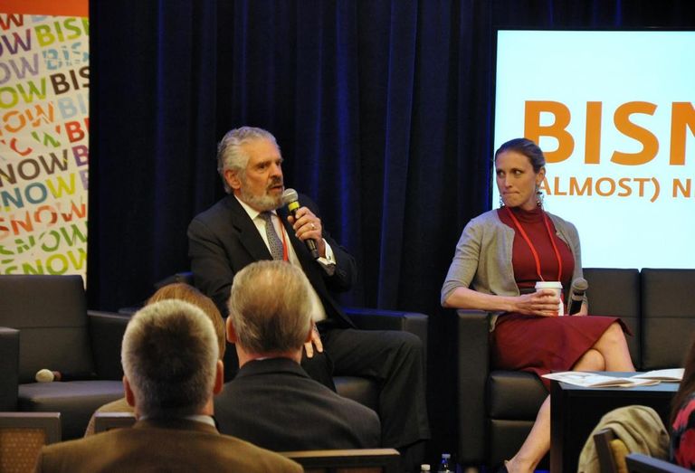 Welltower Senior Vice President Mike Noto, Healthcare Trust of America Executive Vice President Amanda Houghton
