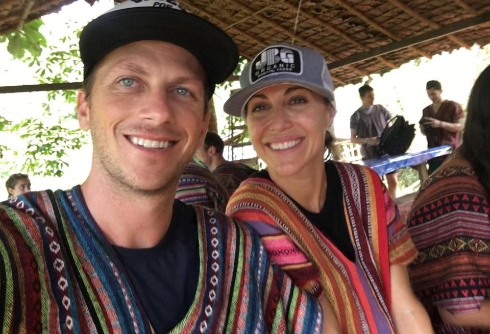 Cushman & Wakefield's Kevin Nolen and his wife, Juliet Nolen, in Chiang Mai, Thailand.