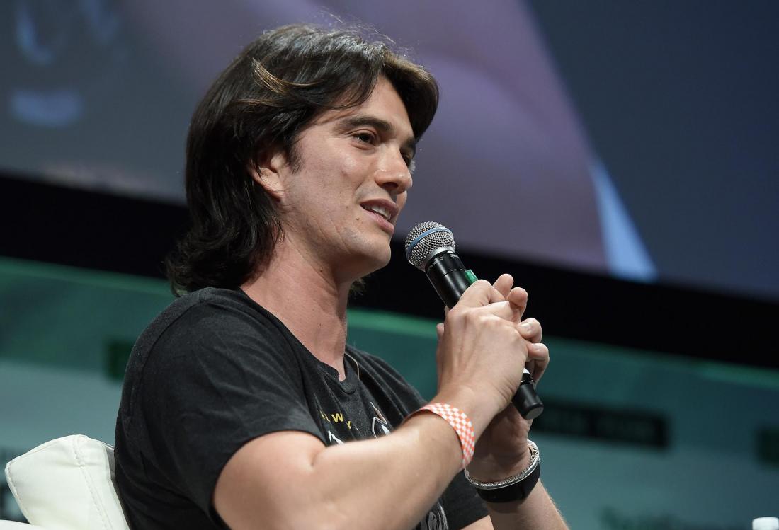 WeWork CEO and co-founder Adam Neumann