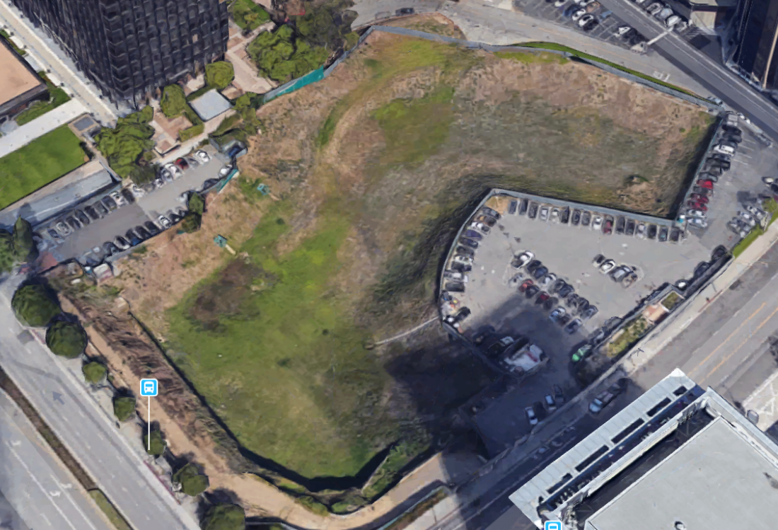 JMB Realty is exploring residential or office high rise for its vacant property in Century City.