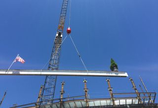 Wareham's EmeryStation West Tops Off