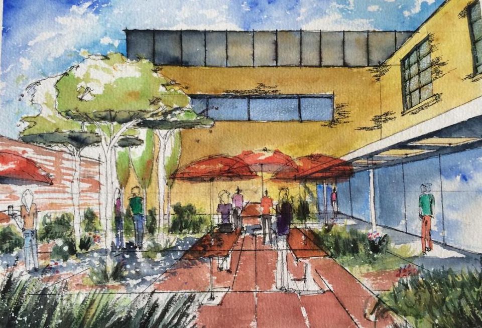 GGO Architects rendering at 1808 Good Latimer 