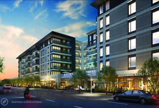 Knox Heights has officially topped out. The 6-story, Class A mixed-use project features 182 luxury residential units with ground floor retail along McKinney Avenue a half block north of Knox Street. 