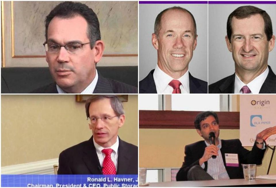 Collage of 4/5 biggest REITs
