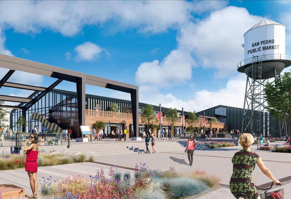 Rendering of the San Pedro Public Market
