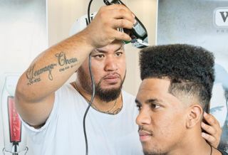 barber haircut