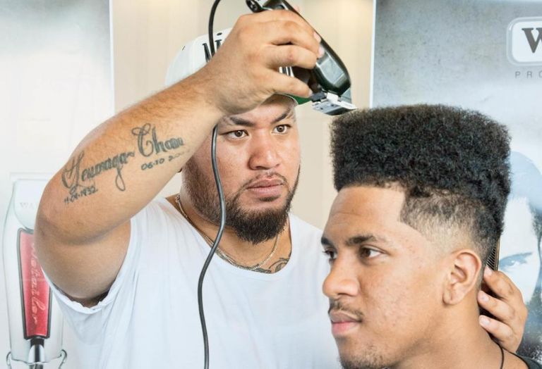 barber haircut