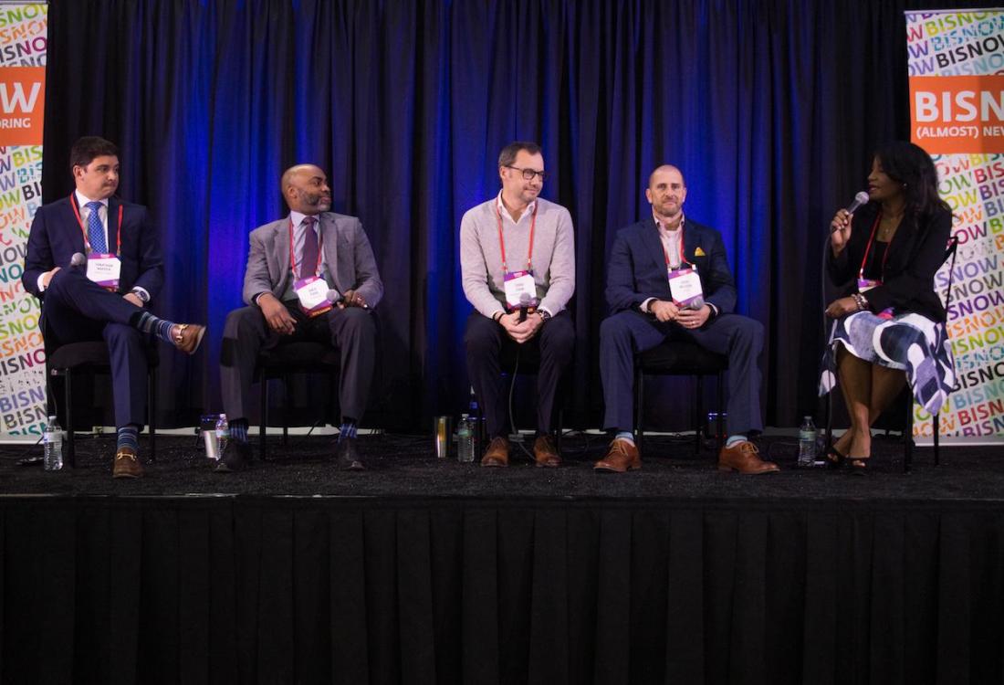 Eastdil Secured Director Jonathan Napper, J.P. Morgan Asset Management Executive Director Dale Todd, Quadrant Investment Properties founder Chad Cook, SPACES Vice President-North Texas Josh McLeod and Uptown Dallas Inc. Interim President and Executive Director Noelle LeVeaux
