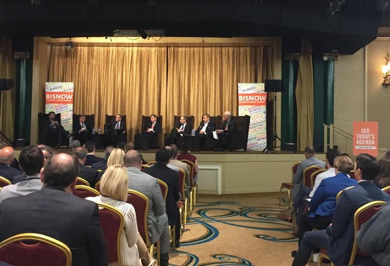 Crowd at Bisnow's DFW mixed-use event May '16