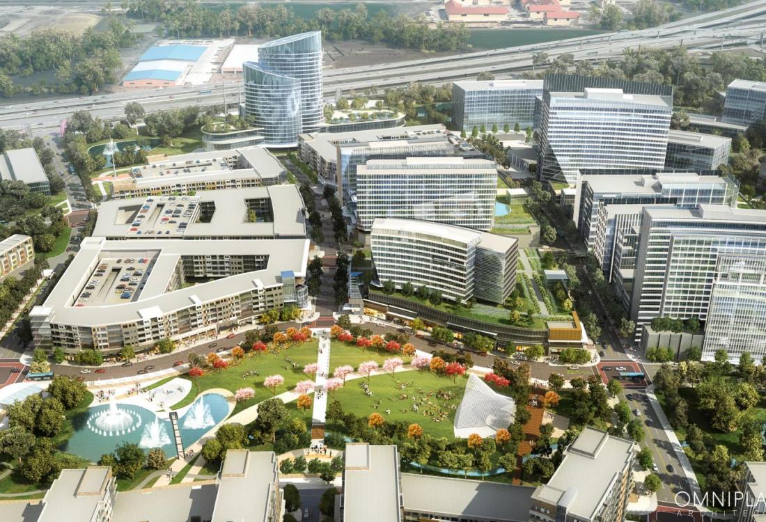 Howard Hughes Building 8.7M SF Mixed-Use In Allen