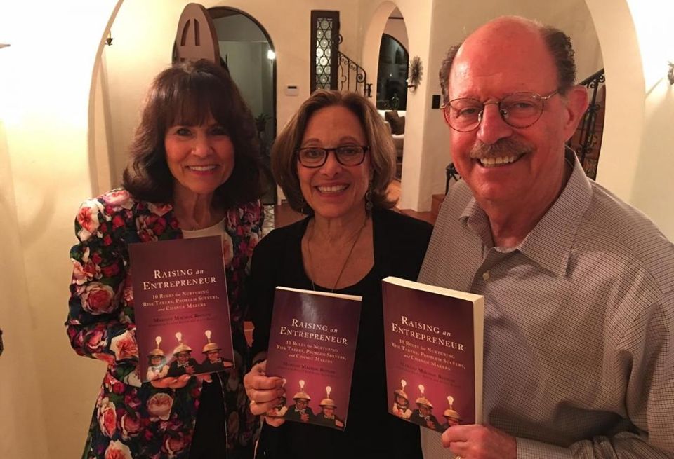 Margot Bisnow with Richard and Gloria Pink
