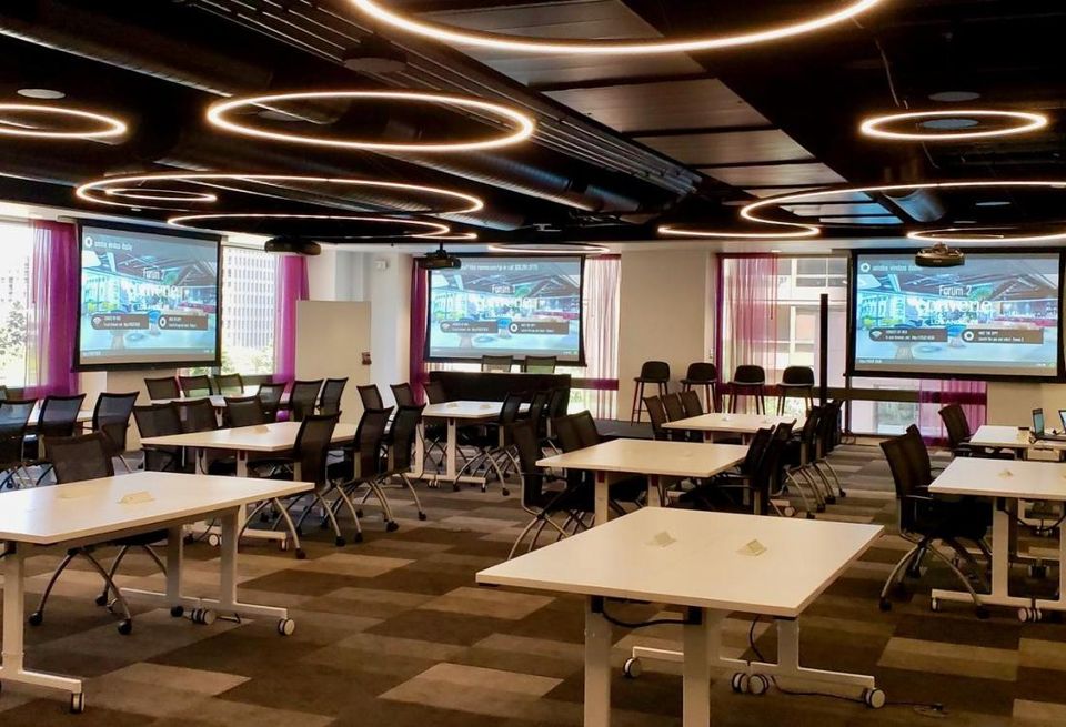 Convene coworking space at the Wells Fargo Building in downtown Los Angeles