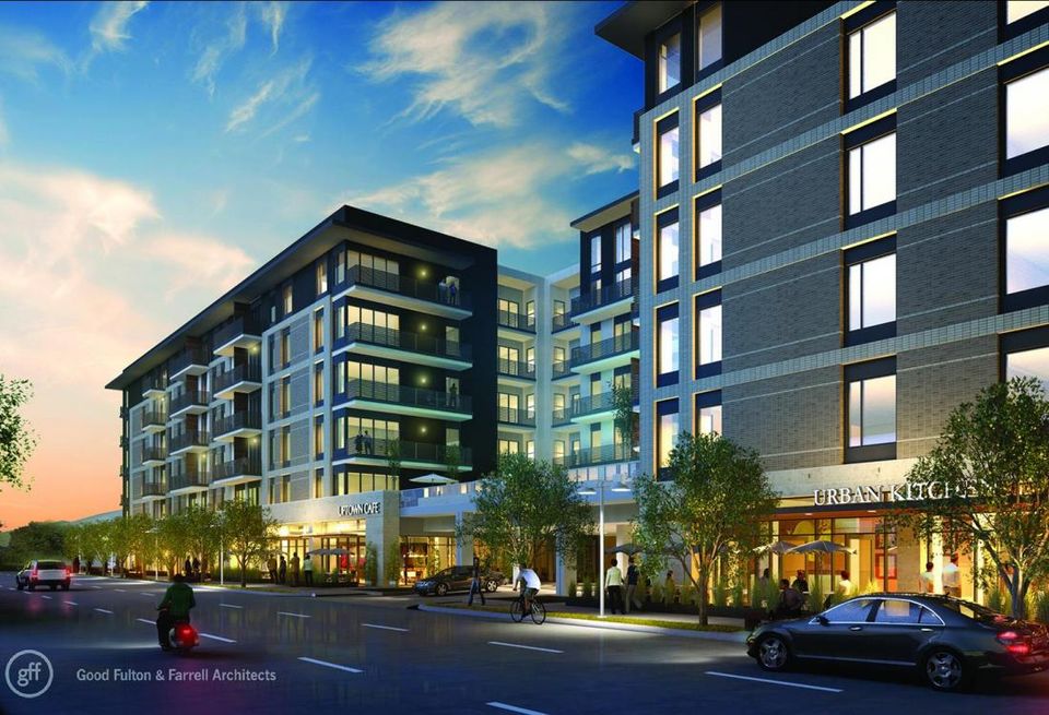 Knox Heights has officially topped out. The 6-story, Class A mixed-use project features 182 luxury residential units with ground floor retail along McKinney Avenue a half block north of Knox Street.