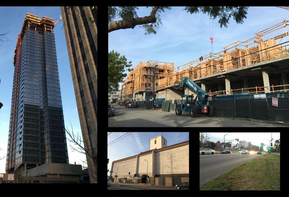 Cover page for Santa Monica constructions