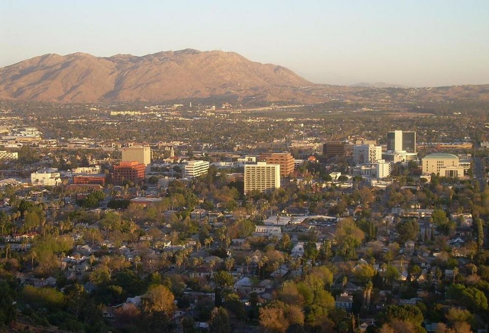 Riverside Cali Skyline
