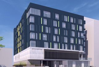 Harvard Hotel Rendering, LA 