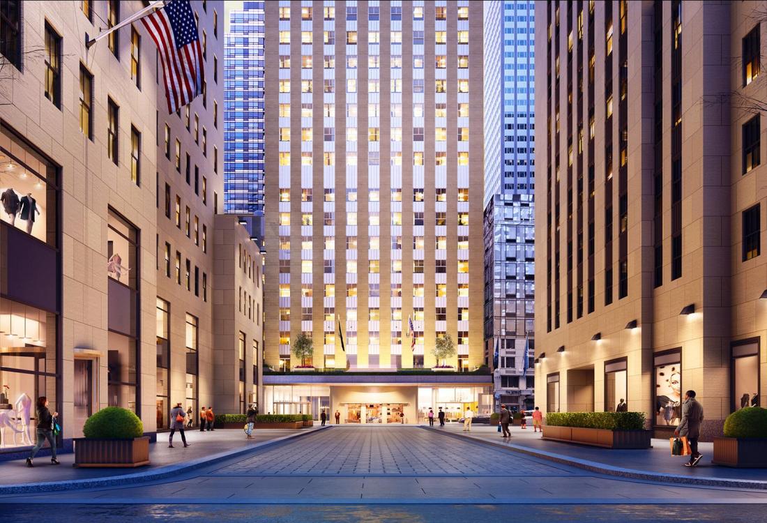 RXR Is Turning 75 Rockefeller Plaza Into A Unicorn Playground