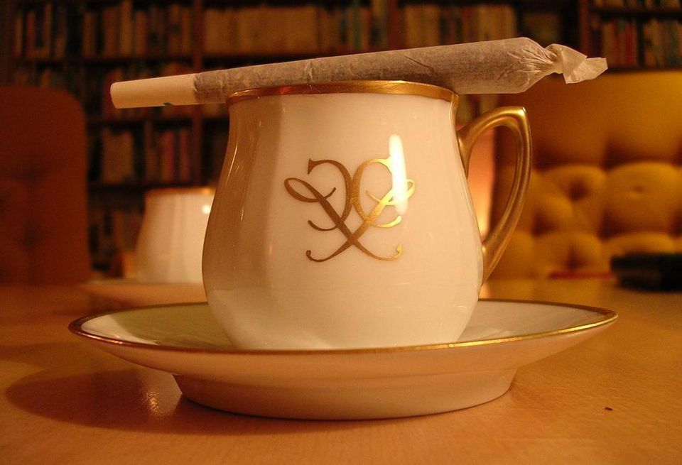 marijuana and coffee