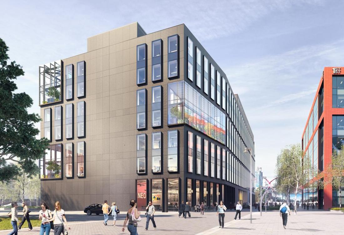 No 8 First Street, Manchester, 170K SF offices developed by Patrizia and Greater Manchester Property Venture Fund
