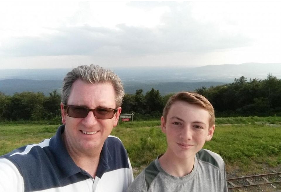 Irving EDC director Scott Connell and son Paten