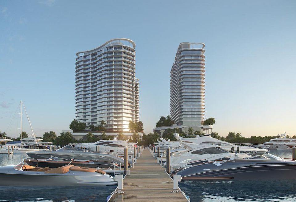 A rendering of the $2B Bahia Mar development