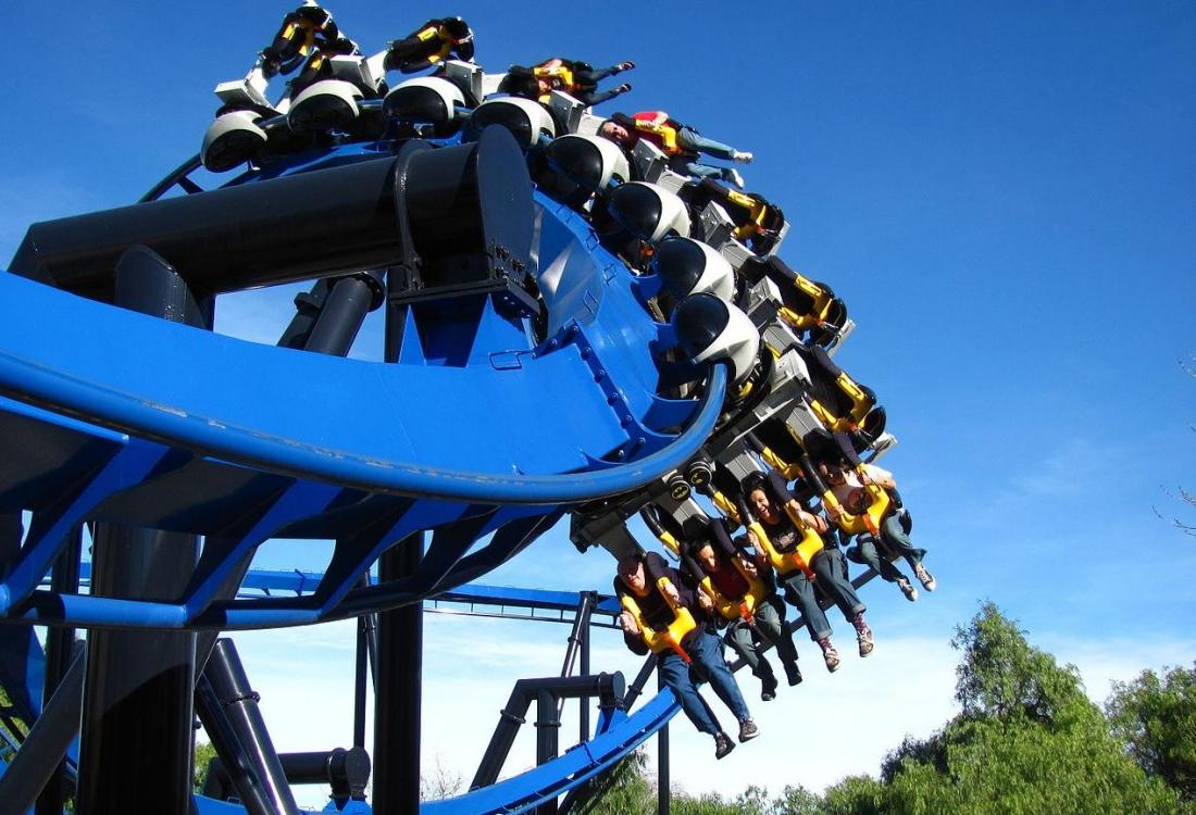 Six Flags, rollercoaster