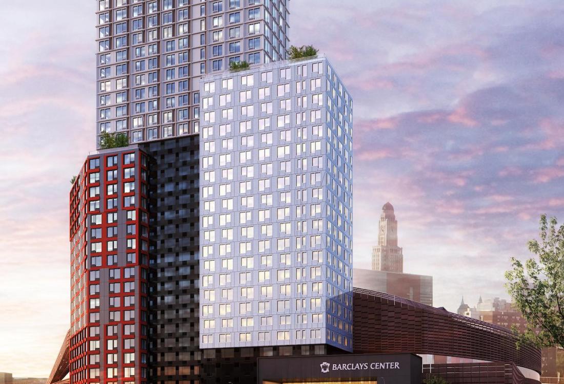 Rendering of 461 Dean St at Pacific Park