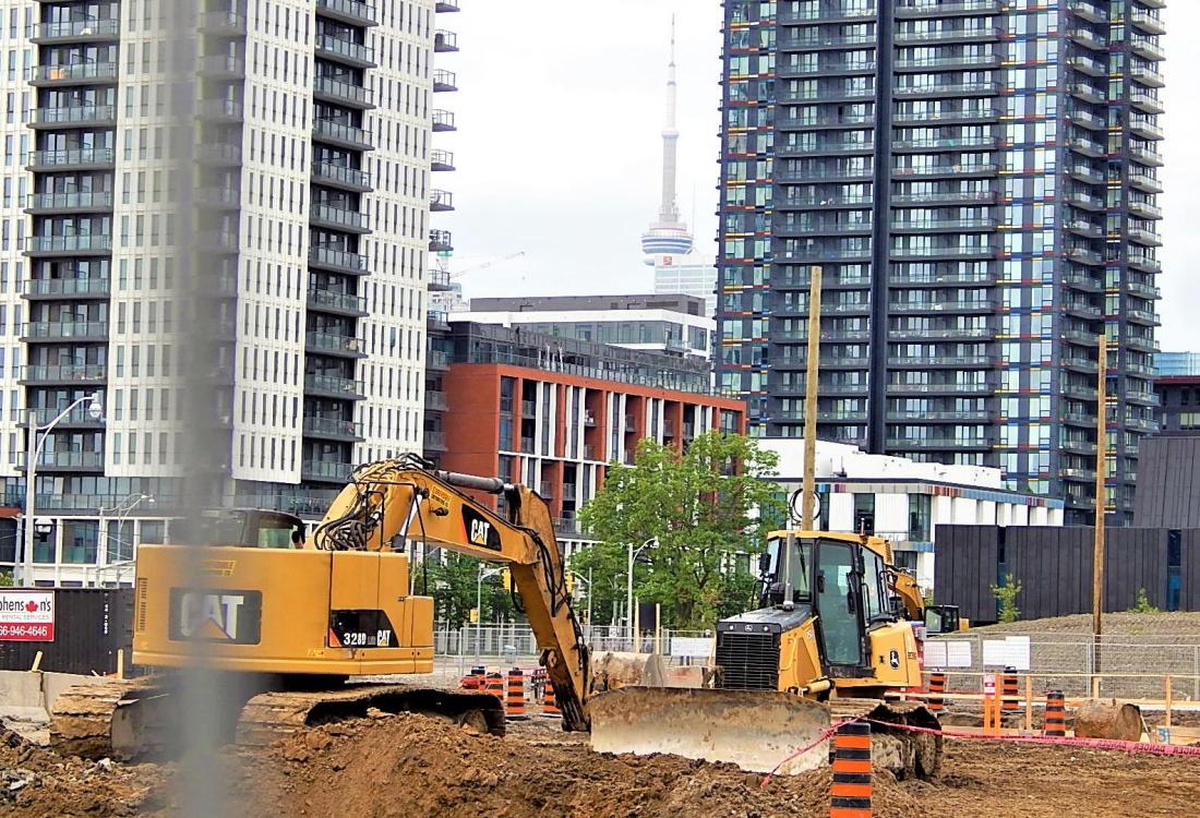 StatsCan report home building CRE starts