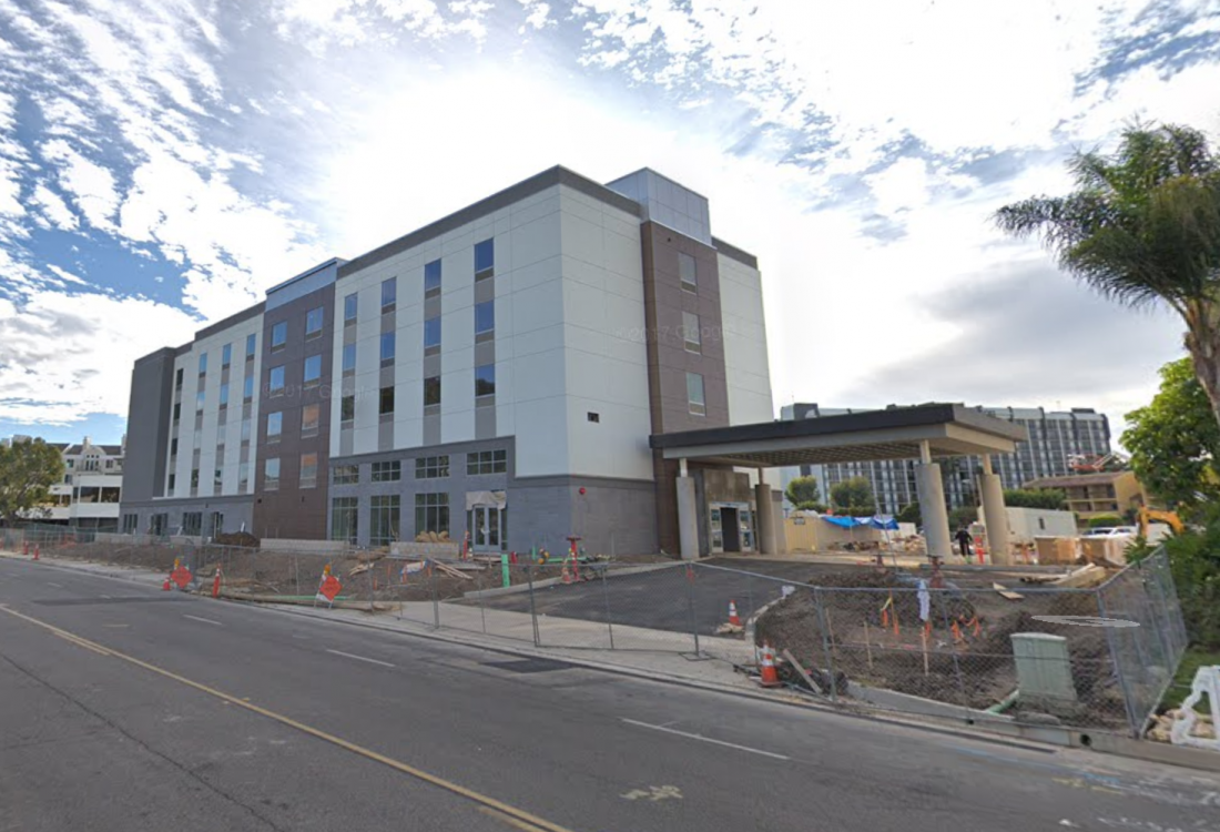The 164-room Hampton Inn & Suites Orange County Airport in Irvine.