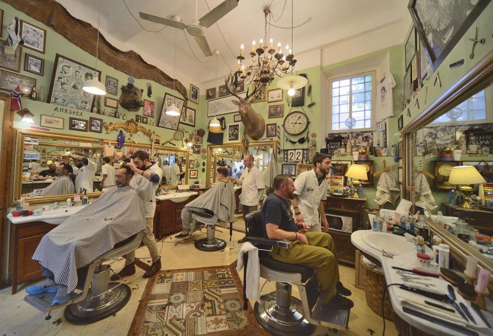Ye Olde Barber Shop in Lucca