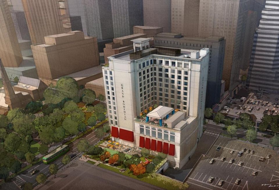 The Grand Bohemian will be located on West Trade Street.