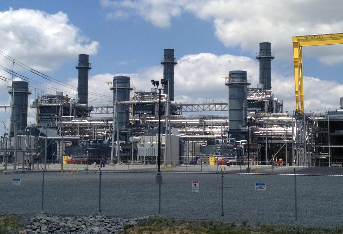 combined-cycle gas plant 