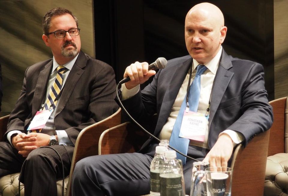 Baker Mckenzie's Dan Cullen, DMPED's Jonathan Kayne