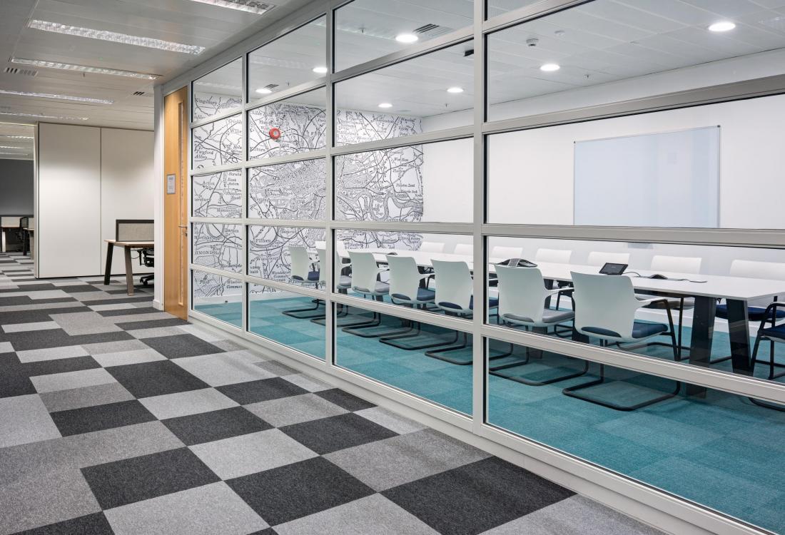 Instant managed office boardroom