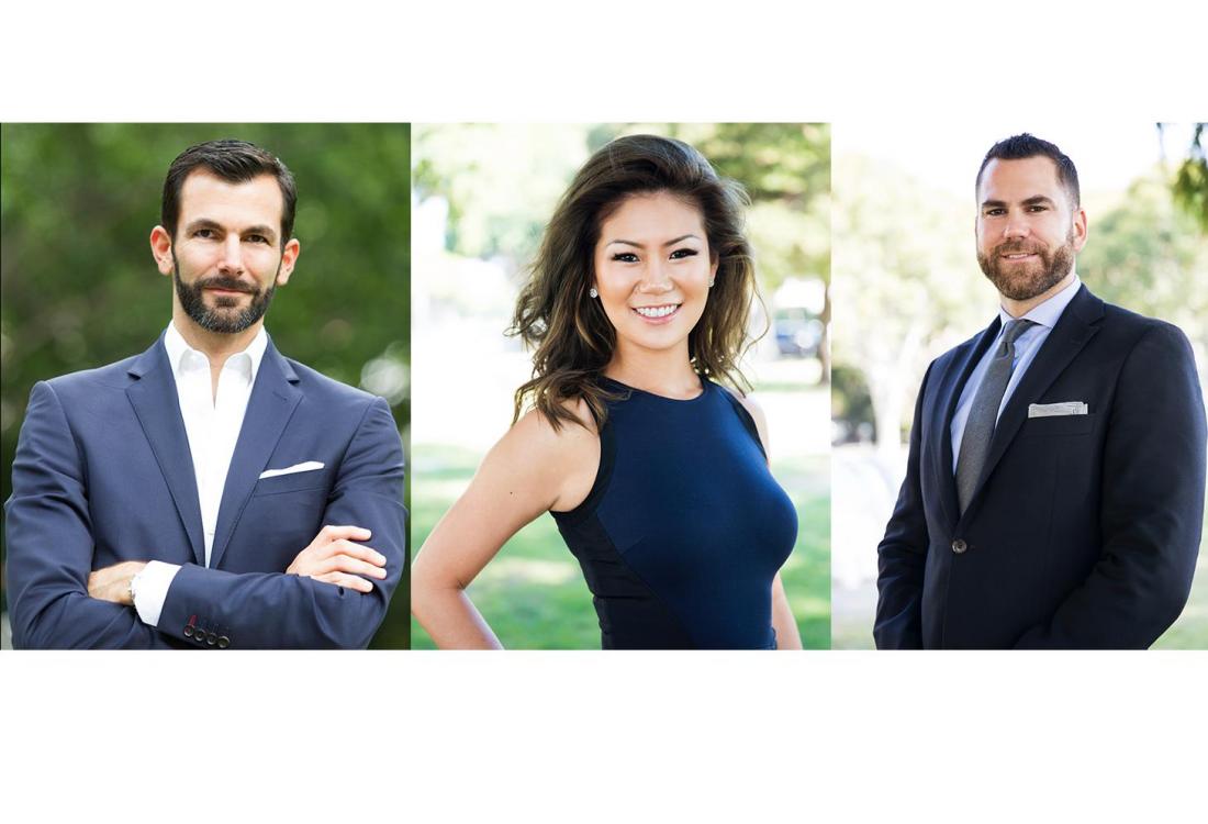 Compass Development senior managing director Justin D’Adamo and West Coast managing directors Hana Cha and Morgan Ball