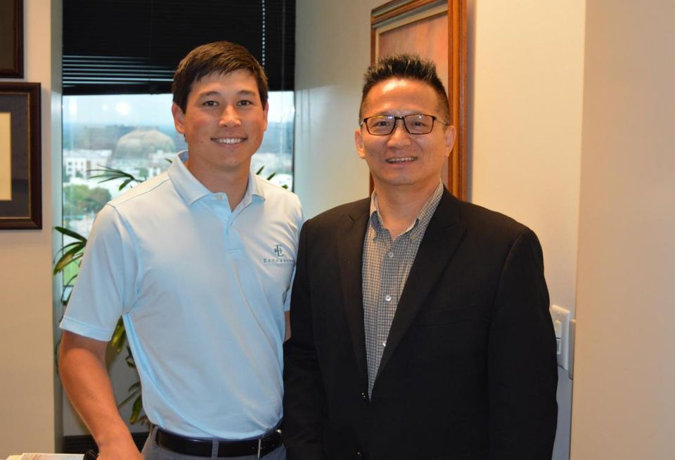 Max Tsai and Liam Logan of Henry S. Miller Brokerage’s Retail Division