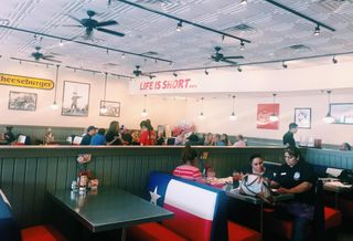 Norma’s Cafe opened its fourth location at 6am today. The first 100 customers will receive free chicken fried steak for a year (so if you hurry, you might still make it). The 4k SF 133-seat Dallas institution is in Caruth Plaza at 9100 N. Central Expy, Suite 151, across the street from The Shops at Park Lane.
