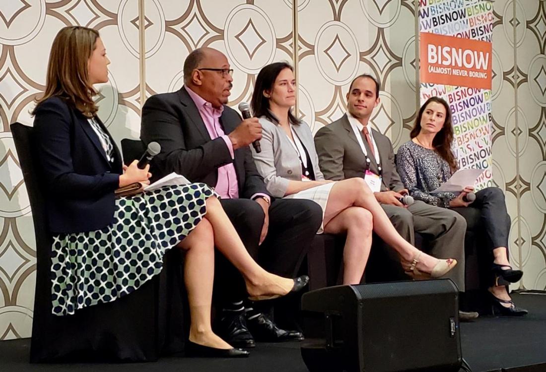 Manatt, Phelps & Phillips' Grace Winters, Avanath Capital Management's Daryl Carter, The Pacific Cos.' Mindy Rex, Bueno Group's Andre Bueno And Align Finance Partners' Dani Evanson Manatt, Phelps & Phillips' Grace Winters, Avanath Capital Management's Daryl Carter, The Pacific Cos.' Mindy Rex, Bueno Group's Andre Bueno and Align Finance Partners' Dani Evanson at BMAC SoCal at the JW Marriott in Los Angeles.