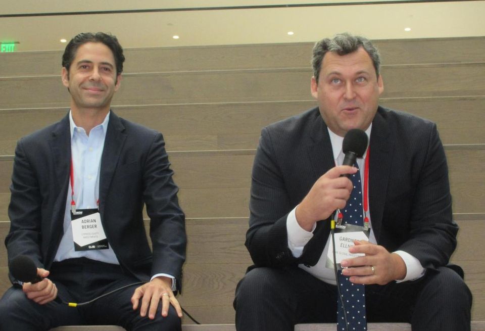 Cypress Equity Investments' Adrian Berger and CBRE Global Investors' Gardner Ellner